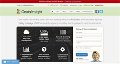 Desktop Screenshot of oasisinsight.net